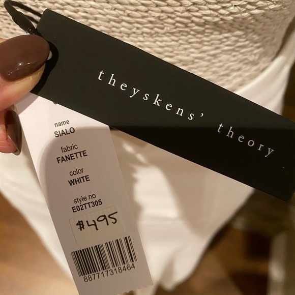 Theyskens Theory Sialo White Skirt (Various Sizes) NWT - Picture 5 of 10